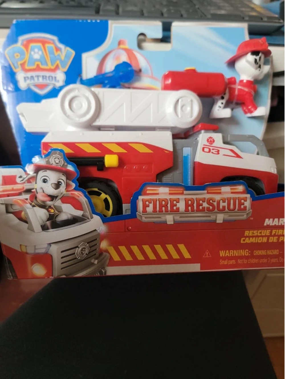 Paw patrol fire rescue Marshall